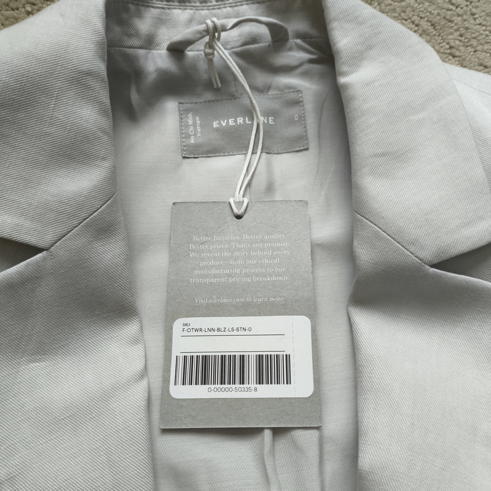 Everlane Light Gray Blazer